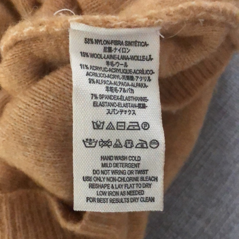 Euc Free people break away‎ pull over sweater wool blend - Picture 10 of 12